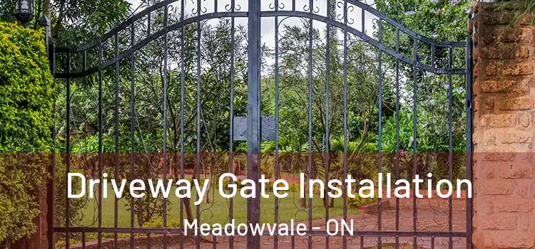 Driveway Gate Installation Meadowvale - ON