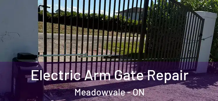 Electric Arm Gate Repair Meadowvale - ON