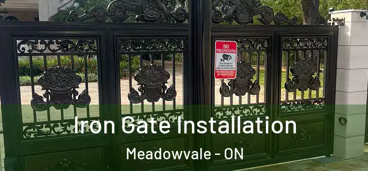 Iron Gate Installation Meadowvale - ON