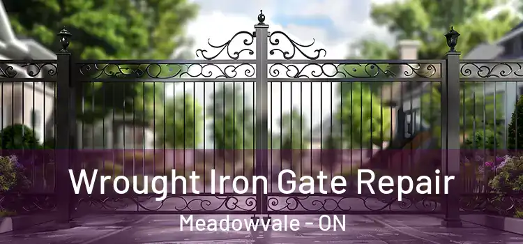 Wrought Iron Gate Repair Meadowvale - ON